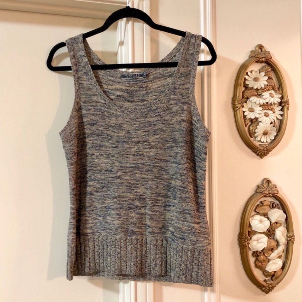 Peruvian Connection Pima Cotton Sweater Tank Top